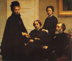 Henri Fantin-Latour The Dubourg Family